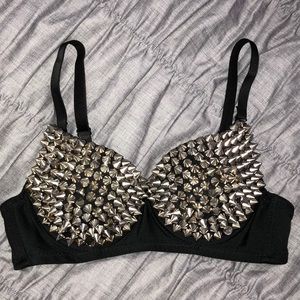 Studded Bra